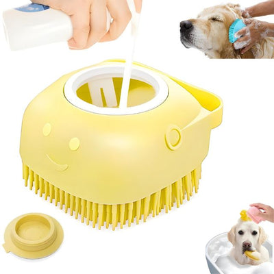 Dog Shampoo Brush - Easy, Clean Baths Every Time