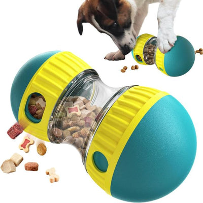 Rolling Dog Food Dispensing Toy