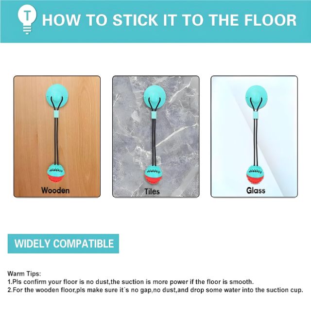 Doggy Suction Cup Ropes - Perfect for Aggressive Chewers