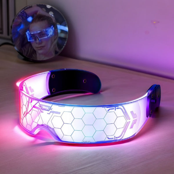 Led Display Visor LED Party Visor Glasses - KitcHome+