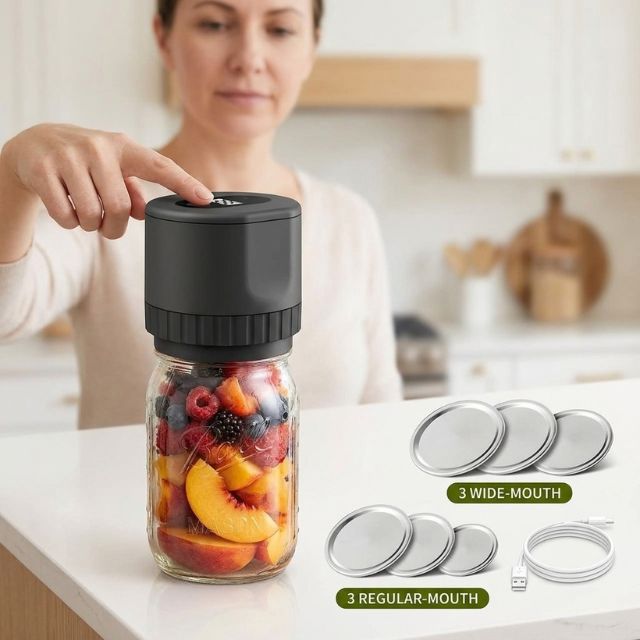 Mason Jar Vacuum Sealer