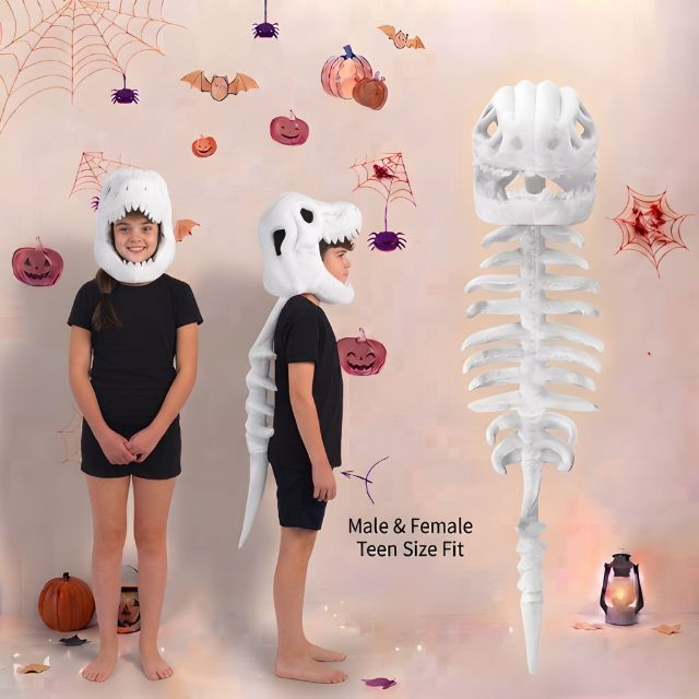 Dinosaur Skeleton Kids Costume