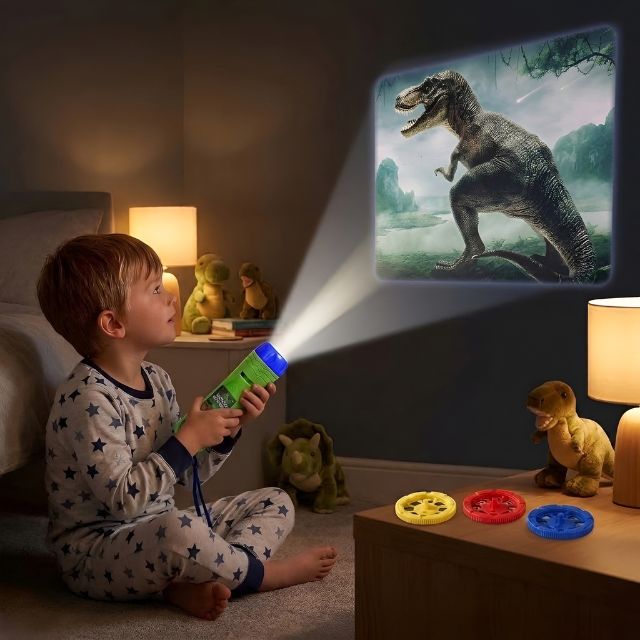 Dinosaur Projector Flashlight