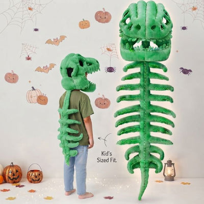 Halloween Dinosaur Skeleton Costume - For Kids