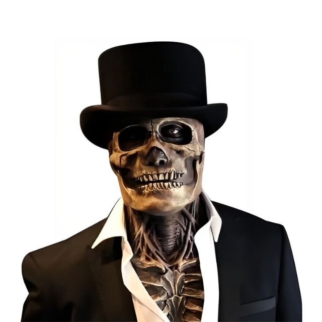 Full Head Skeleton Halloween Mask