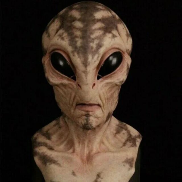 Halloween Alien Overhead Mask