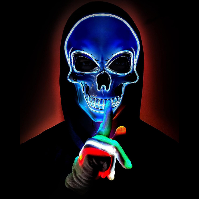Halloween LED Gloves