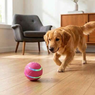 Interactive Dog Ball - Smart Toy for Pups
