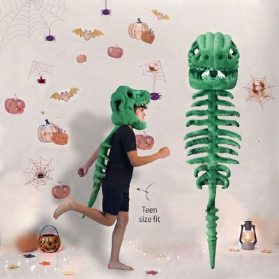 Halloween Dinosaur Skeleton Costume - For Kids