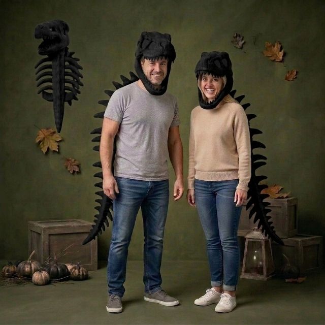 Halloween Dinosaur Skeleton Costume
