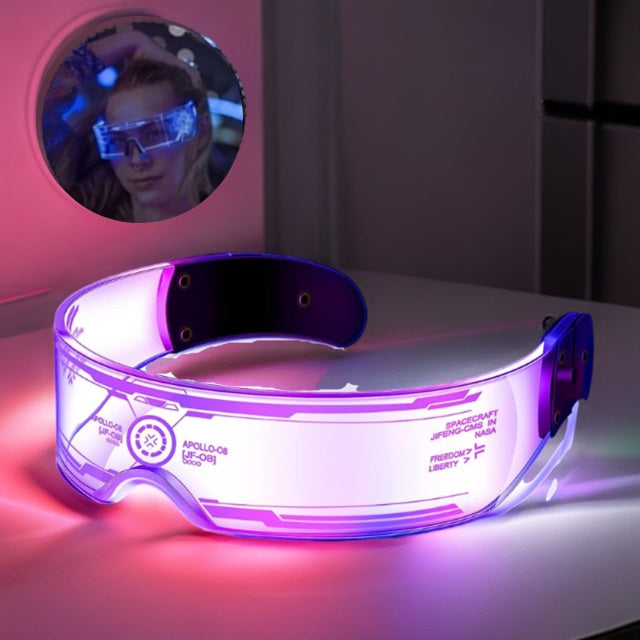 LED Party Visor Glasses