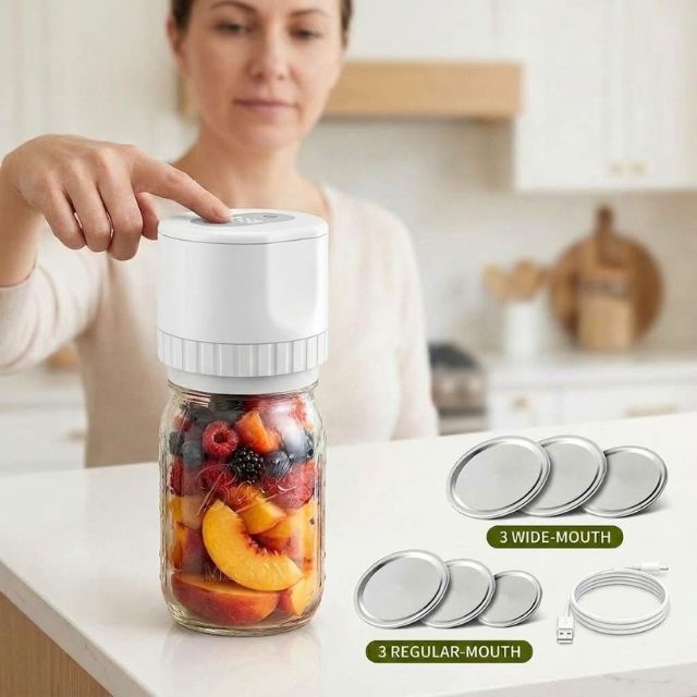 Mason Jar Vacuum Sealer