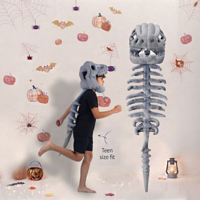 Halloween Dinosaur Skeleton Costume - For Kids