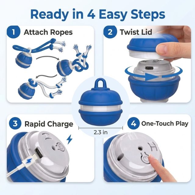 PupRoll Interactive Ball