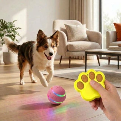 Interactive Dog Ball - Smart Toy for Pups