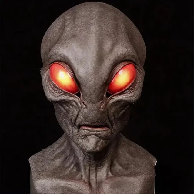 Halloween Alien Overhead Mask