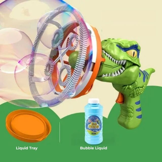 Dinosaur Bubble Machine