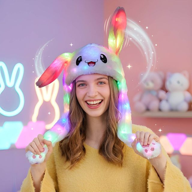 Rabbit Hat Ear Moving