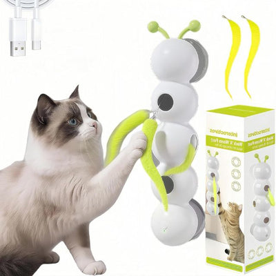 Interactive Caterpillar Cat Toy