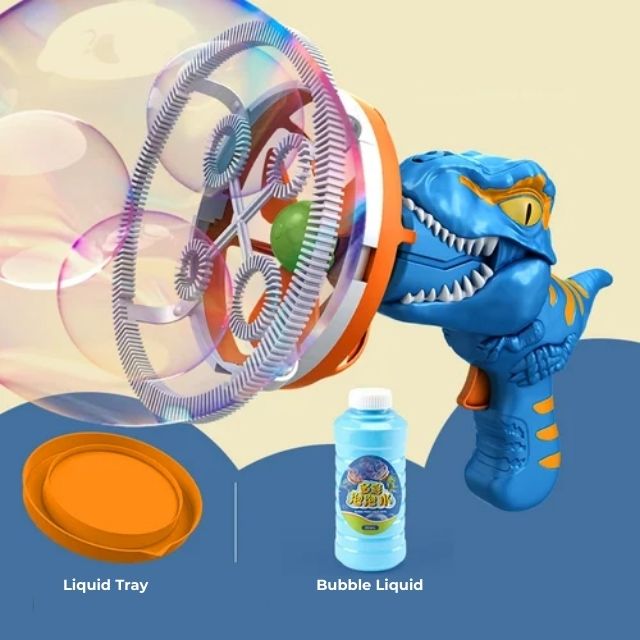 Dinosaur Bubble Machine