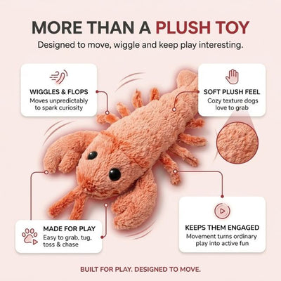 Floppy Lobster - Interactive Dog Toy