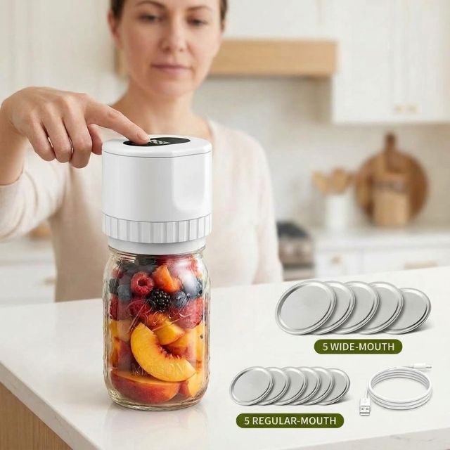 Mason Jar Vacuum Sealer