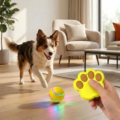 Interactive Dog Ball - Smart Toy for Pups