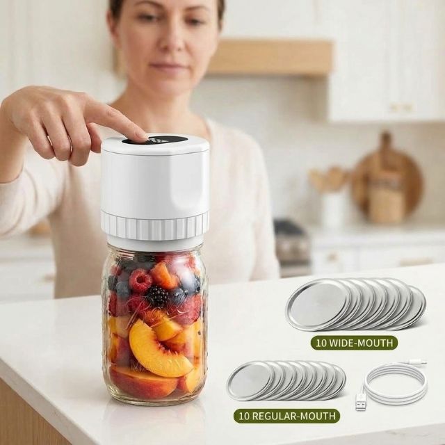Mason Jar Vacuum Sealer