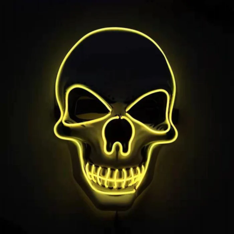 Halloween LED Skull Mask