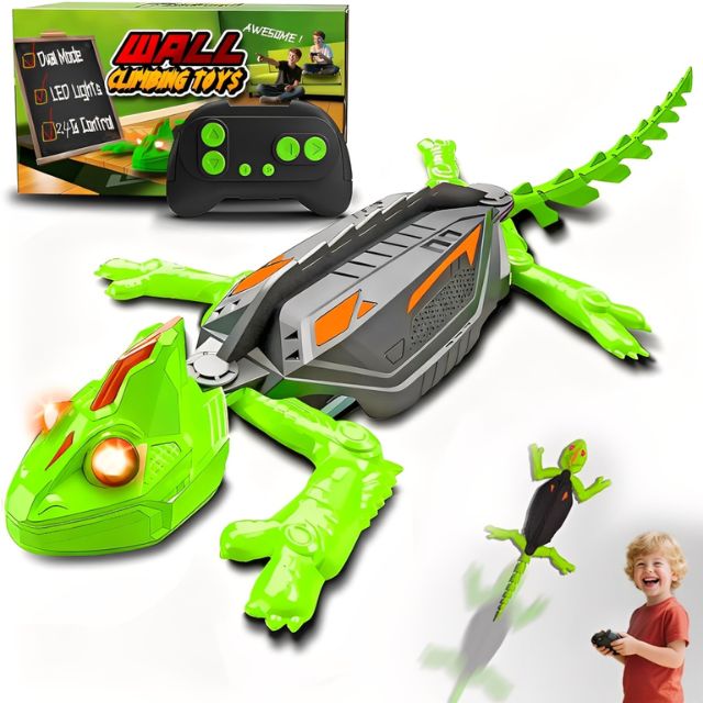 Wall-Crawling Remote Control Lizard Toy