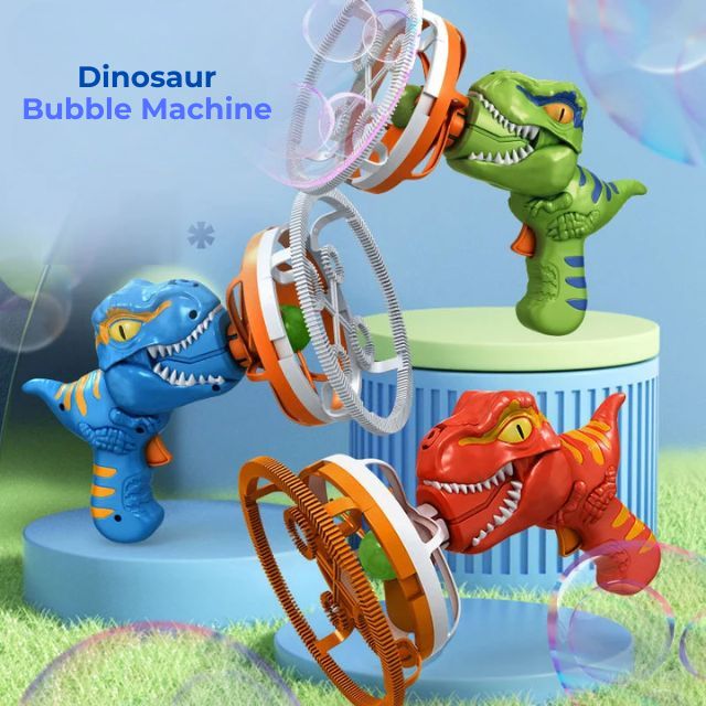 Dinosaur Bubble Machine