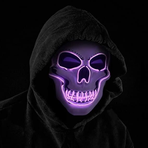 Halloween LED Skull Mask