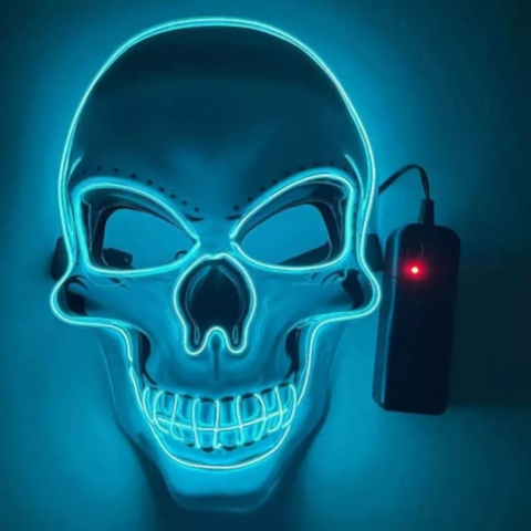 Halloween LED Skull Mask