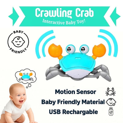 Crawling Crab - Interactive Baby Toy