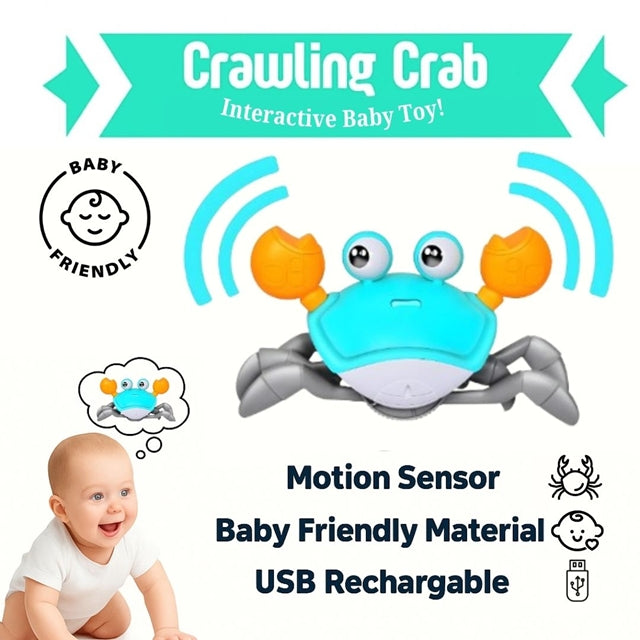 Crawling Crab - Interactive Baby Toy