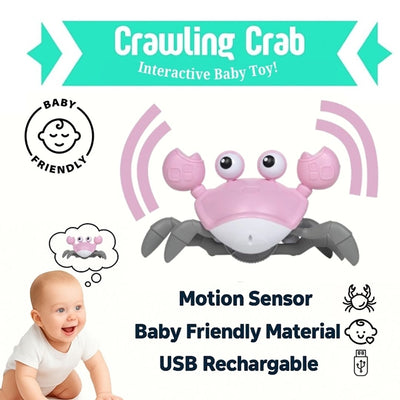Crawling Crab - Interactive Baby Toy