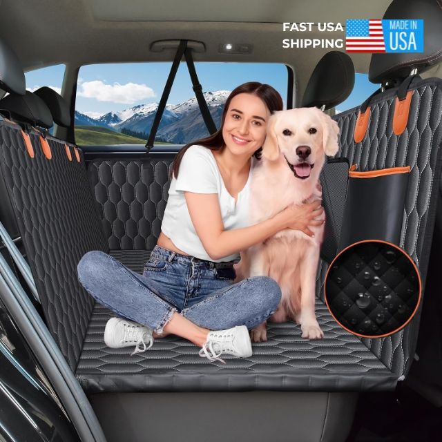 Hard Bottom Dog Car Seat Cover