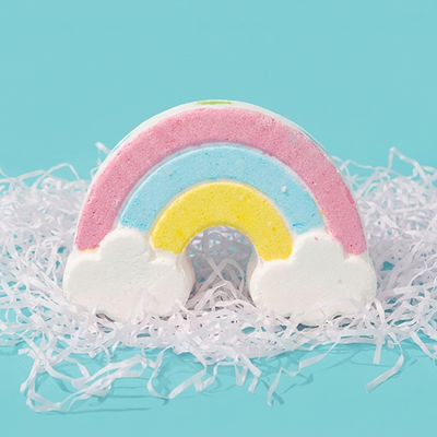 Magical Rainbow Bath Bombs
