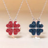 Lucky Heart Two-sided Foldable Necklace