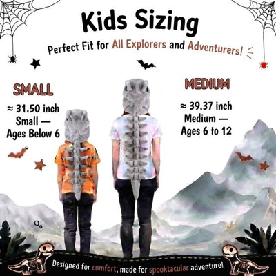 Dinosaur Skeleton Kids Costume