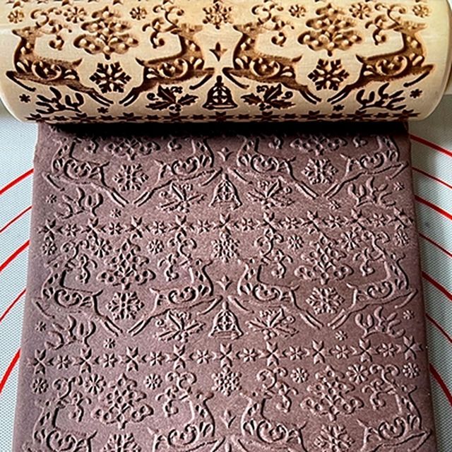 Cookies Rolling Pin Mold