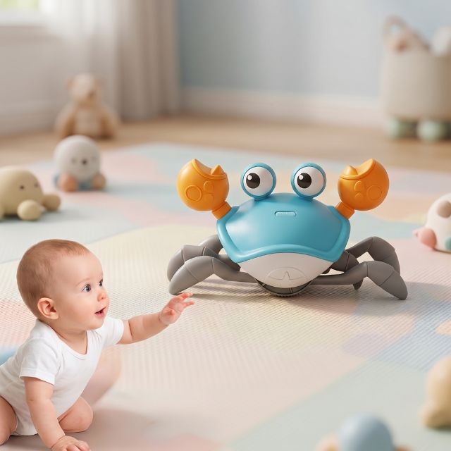 Crawling Crab - Interactive Baby Toy