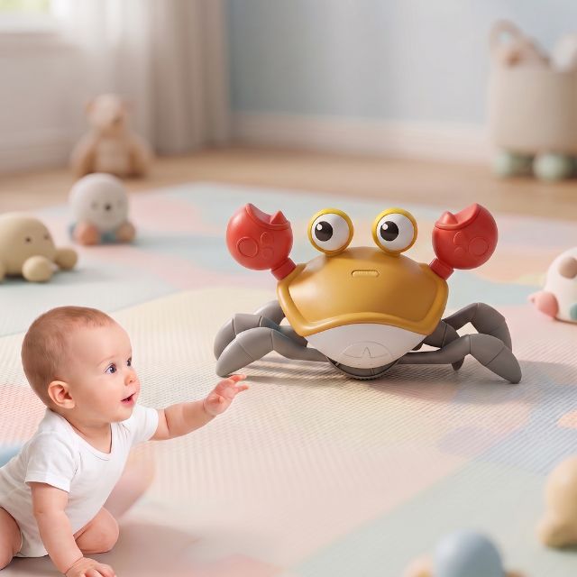Crawling Crab - Interactive Baby Toy