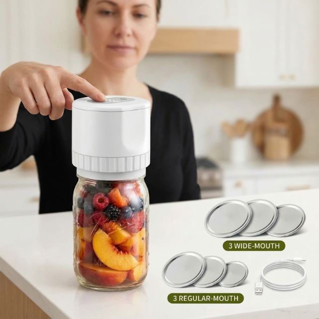 Mason Jar Vacuum Sealer