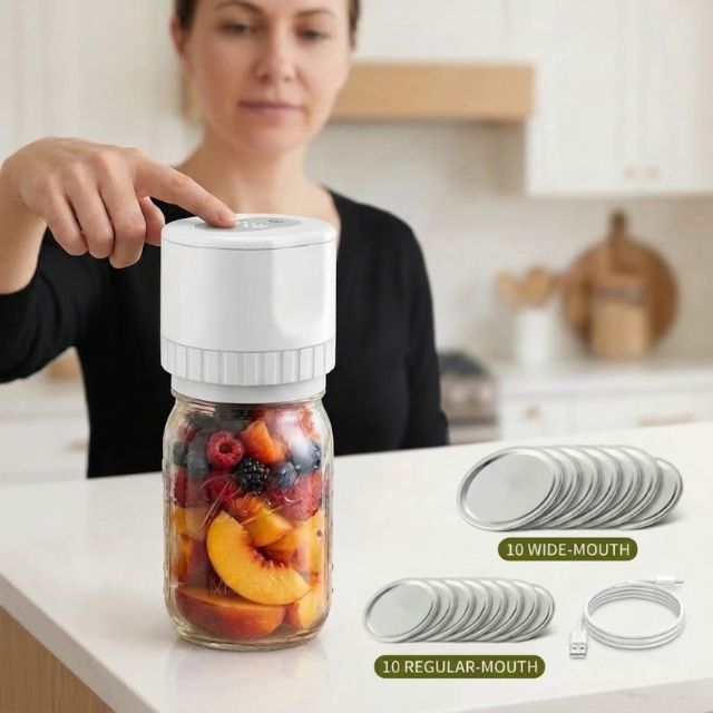 Mason Jar Vacuum Sealer