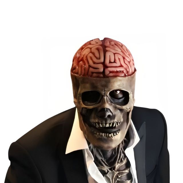 Full Head Skeleton Halloween Mask