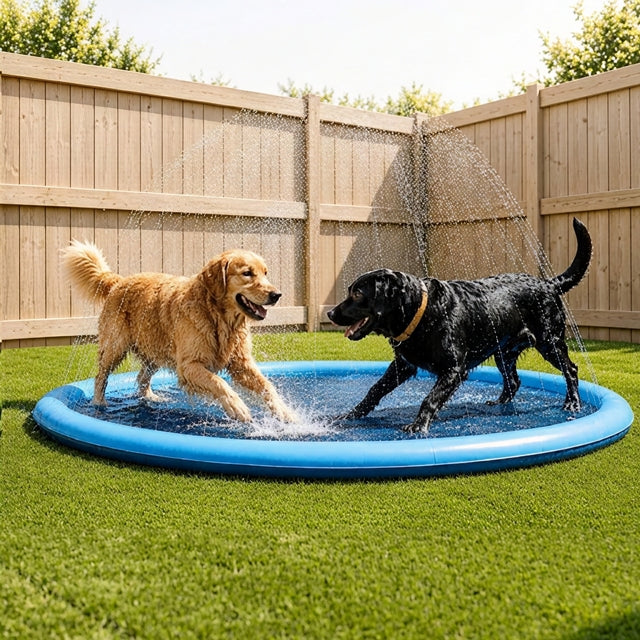 Dog Splash Pad - Summer Fun for Pups