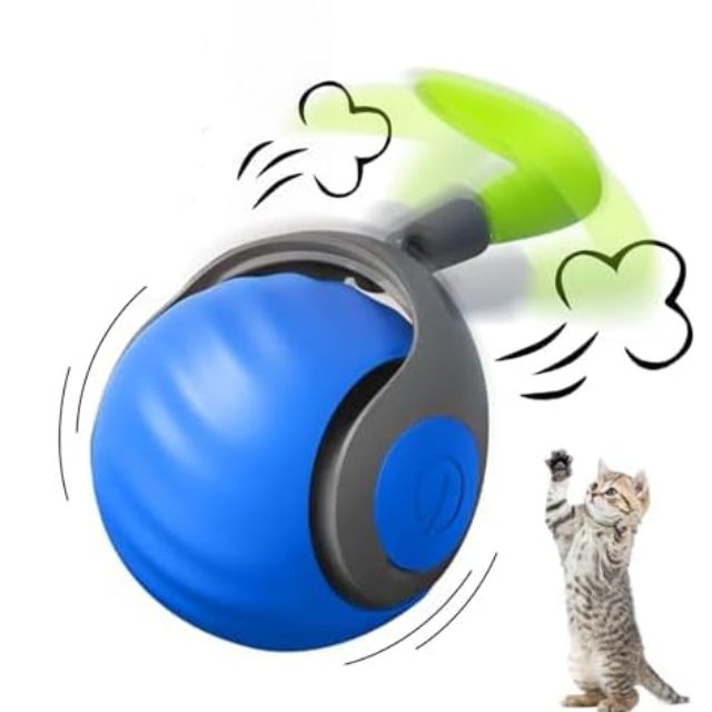 Interactive Rolling Ball - Smart Toy for Kitty