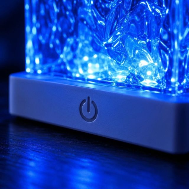 Northern Lights Cube Lamp
