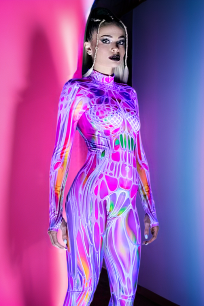 Pink Alien Halloween Costume